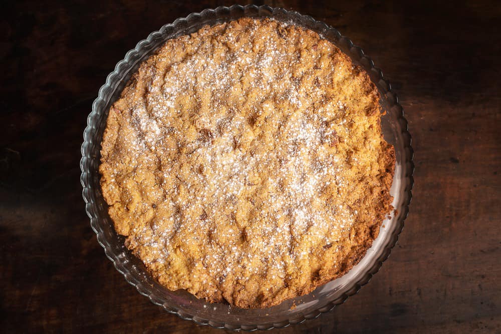 Torta sbrisolona tradizionale