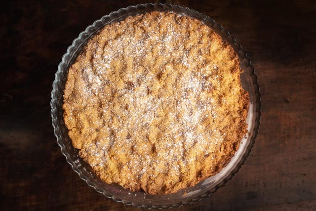 Torta sbrisolona tradizionale